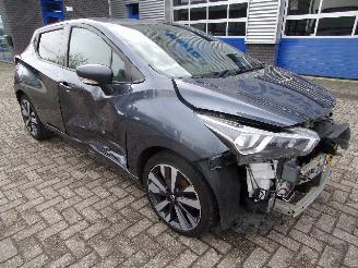 uszkodzony samochody osobowe Nissan Micra 0.9 IG-T TEKNA 2018/12