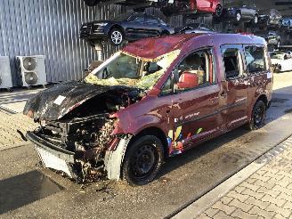 dañado coche sin carnet Volkswagen Caddy Combi III (2KB) 1.6 TDI 2012/5