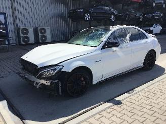 disassembly commercial vehicles Mercedes AMG C 63 2016/8