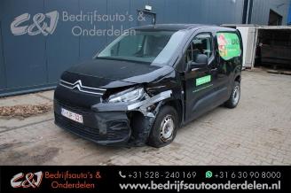 Vaurioauto  caravans Citroën Berlingo Berlingo, Van, 2018 1.5 BlueHDi 75 2020/9