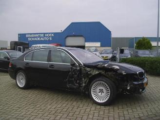 krockskadad bil bedrijf BMW 7-serie 750 il limousine 2005/7