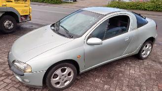 Unfallwagen Opel Tigra 1998 1.4 16v X14XE Grijs Z150 onderdelen 1998/8