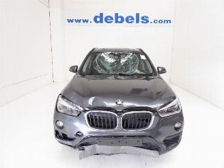 damaged passenger cars BMW X1 1.5 D 2017/9