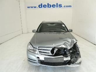 damaged commercial vehicles Mercedes C-klasse 2.1 D CDI BLUEEFFICI 2013/10