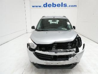 damaged passenger cars Dacia Lodgy 1.6 LIBERTY 2017/1